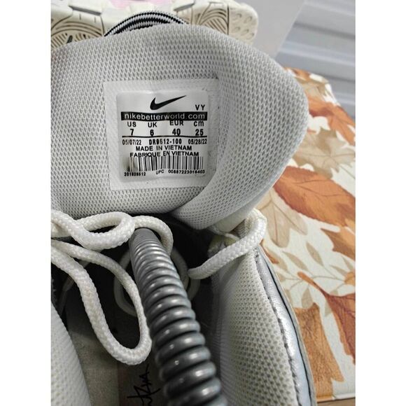 NIKE Air More Uptempo '96 Sail Black Light Thistle DR9612-100 Thank You Wilson - Picture 6 of 6